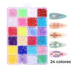 Cristales para Decoración 24 Colores Surtidos
