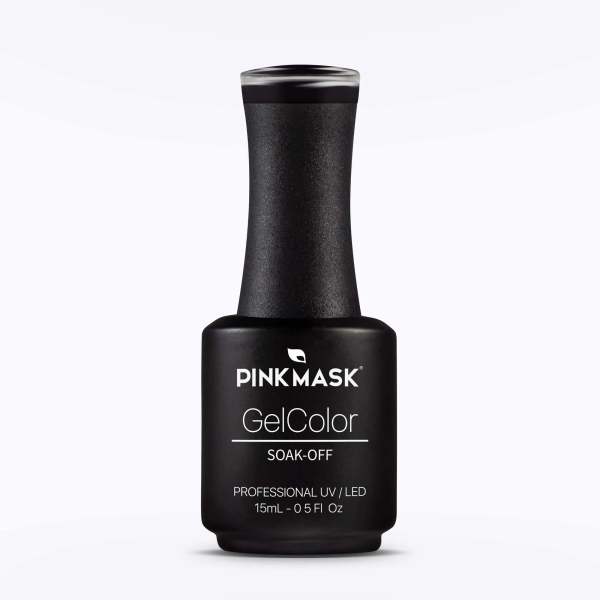 Gel Color Back in Black (101) 15ml Pink Mask