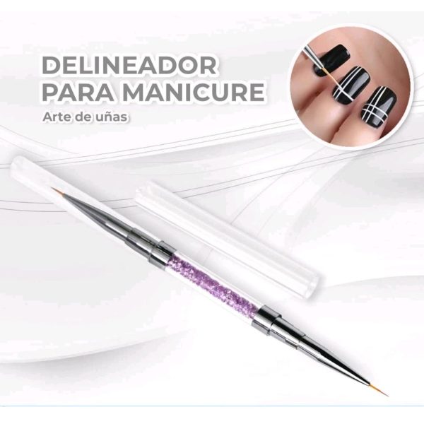 Pincel Liner Doble