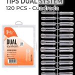 Tips Dual System Cuadrada 120pzs
