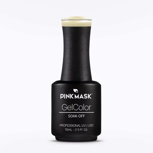 Gel Color Sweet Yellow (179) 15ml Pink Mask