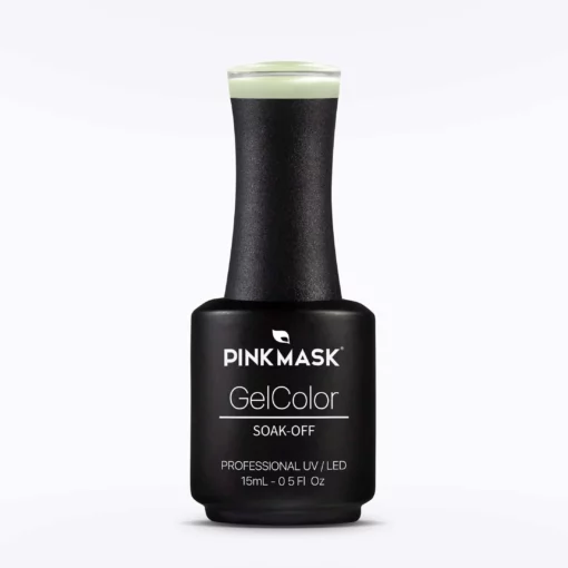 Gel Color Sweet Green (184) 15ml Pink Mask