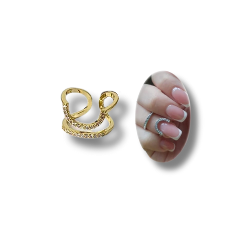Anillo Dorado para Foto