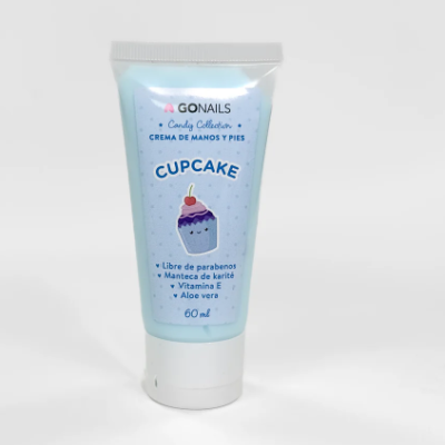 Crema de Manos y Pies Cupcake 60ml GoNails