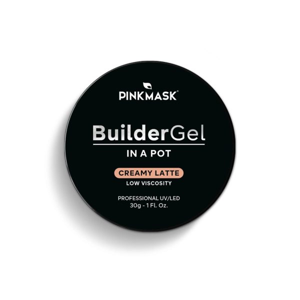 Creamy Latte-Builder Gel In a Pot 30gr Pink Mask