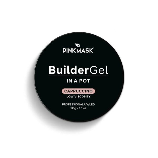 Capuccino-Builder Gel In a Pot 30gr Pink Mask