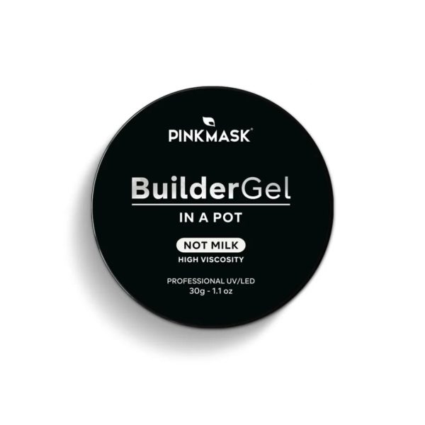 Not Milk-Builder Gel In a Pot 30gr Pink Mask