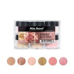 Colección 6 Acrílicos ROSEGOLD Mía Secret
