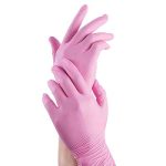 Guante Nitrilo Talla XS Rosado 100u